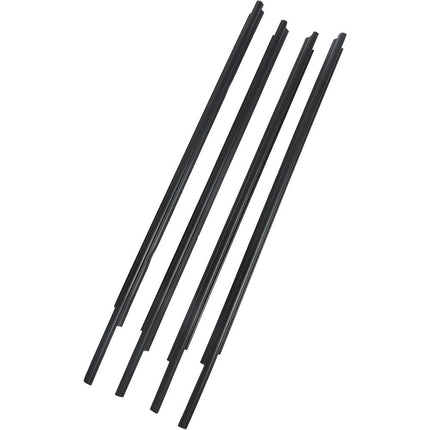Findmall Door Belt Weatherstrip Molding Kit for 2008-2020 Toyota Sequoia, 4-Piece