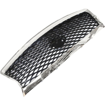 Findmall Front Upper Mesh Grille for 2014-2017 Infiniti Q50, Gloss Black
