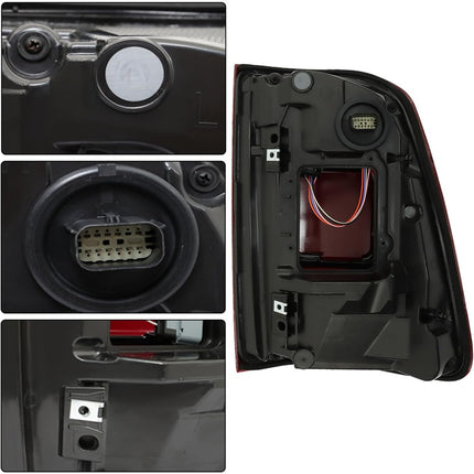 Findmall Tail Light Assembly for 2019–2022 Ram 1500 Rear Left Driver Side with Blind Spot, Replaces 68262531-AH