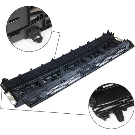 Findmall Front Lower Bumper Grille for 2014-2020 Toyota 4Runner Limited, Black with Chrome Trim