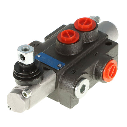 findmall 11 GPM Double Acting Valve Hydraulic Directional Control Valve 1 Spool BSPP Ports 3600 Max PSI for Tractors and Other Machinery