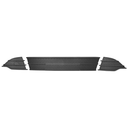 Findmall 3-Piece Black Front Bumper Grille and Fog Light Cover Kit Replacement for Escape 2013-2016