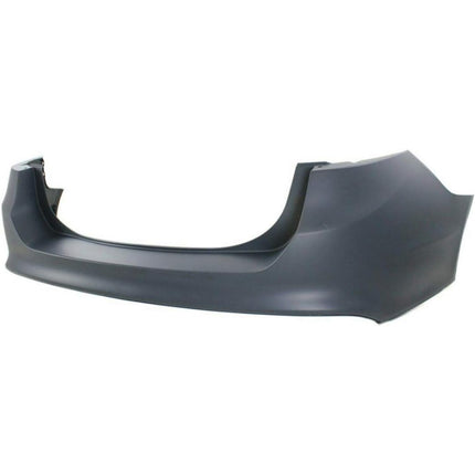Findmall Rear Bumper Cover for 2013-2018 Ford Fusion, No Sensor Holes, Primed