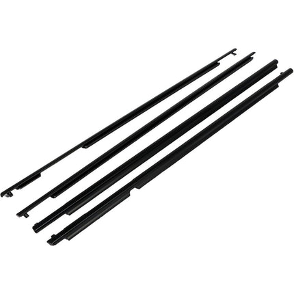 Findmall Door Belt Weatherstrip Molding Kit for 2010-2021 Toyota 4Runner, 4-Piece