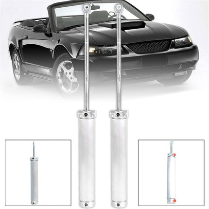 Findmall 2 Pcs Aluminum Convertible Top Piston Hydraulic Lift Cylinder Replacement for Mustang 1999-2004