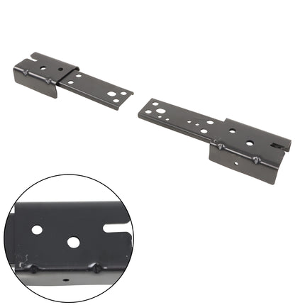 Findmall Black Rear Step Bumper for 2004-2015 Nissan Titan, NI1103117