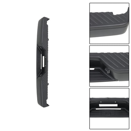 Findmall Black Rear Step Bumper for 2004-2015 Nissan Titan, NI1103117