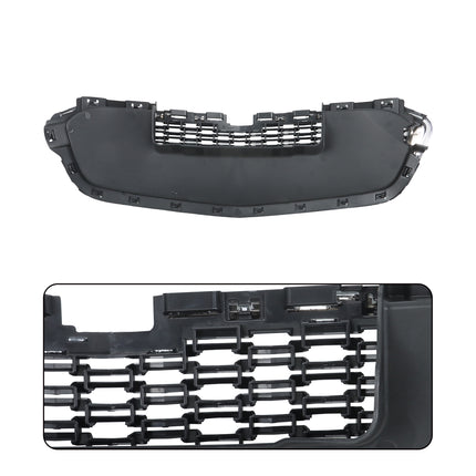 Findmall 3-Piece Black Front Grille Kit with Chrome Trim Replacement for Malibu 2014-2016 GM1036160